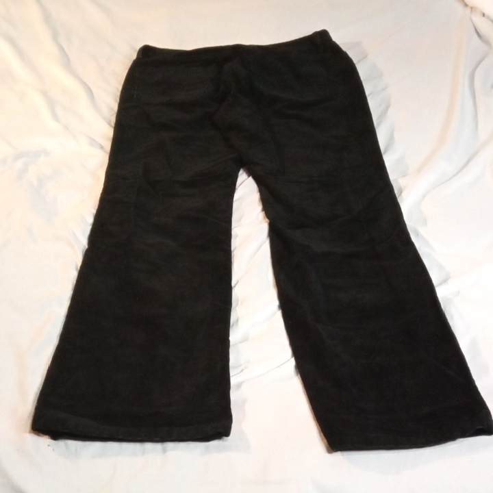 Ann Taylor Loft Curvy Boot Cut Black Corduroy Jeans Size 27 / 4